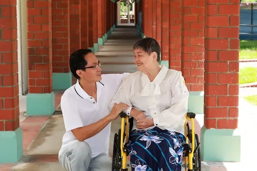 Steven with his Mother