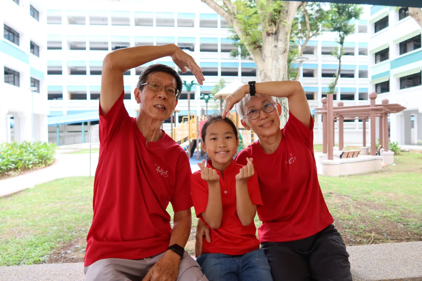 Mr Ong and family