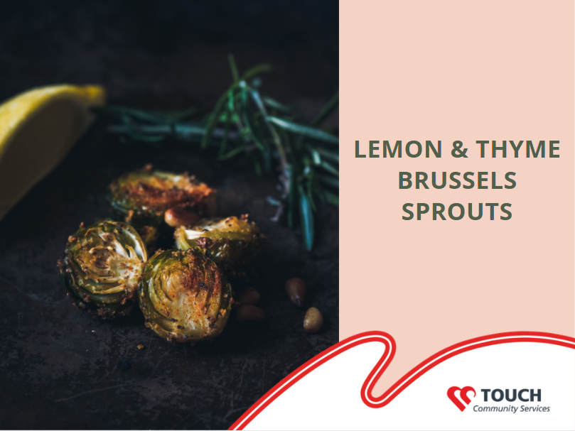 Lemon & Thyme Brussels Sprouts